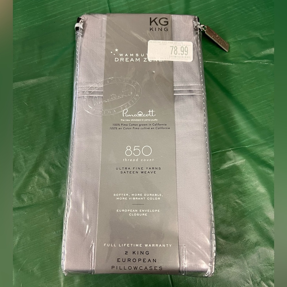 2 king European pillowcases